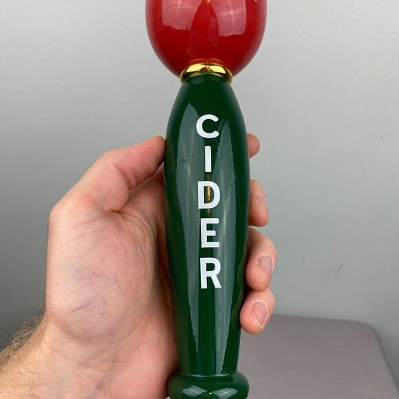 St. Julian Winery Gunga Din cider tap handle Green 10.5" pub man cave‎ she shed - Picture 3 of 9